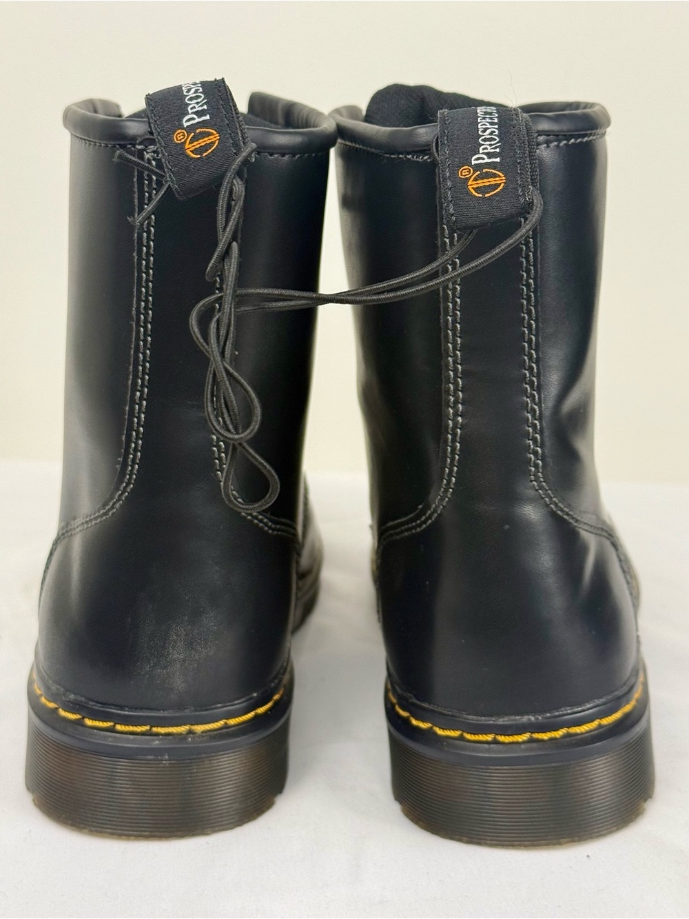 Prospector Black Combat Boots Women’s Size 9 New - Picture 6 of 6